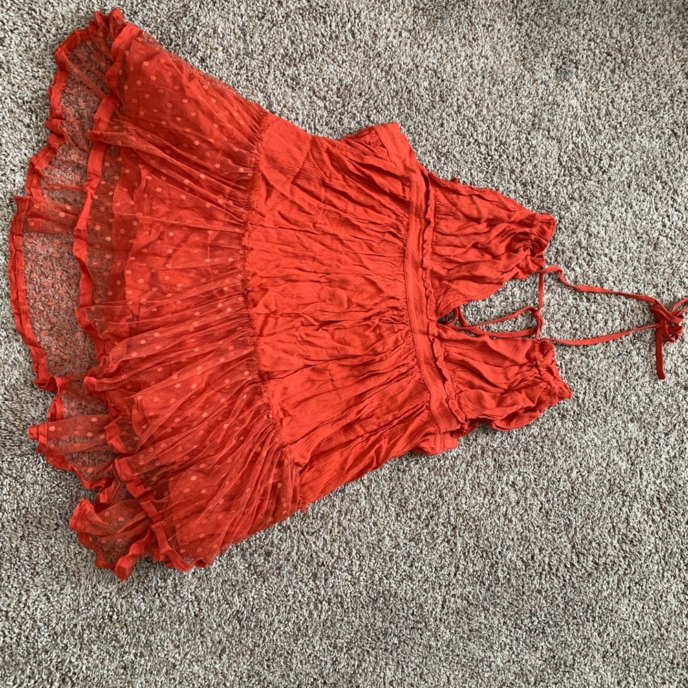 Shein rustic red dress. Size medium